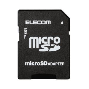 エレコム WithMメモリカード変換アダプタ（microSD→SD） MF-ADSD002