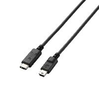 エレコム USB2.0ケーブル（認証品、C-microB） U2C-CMB10NBK
