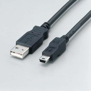 エレコム フェライト内蔵USBケーブル USB-FSM518