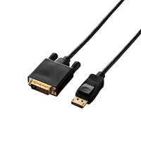 エレコム DisplayPort用DVI変換ケーブル CAC-DPDVI20BK