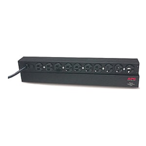 シュナイダーエレクトリック（APC）  Rack PDU Basic 1U 15A 120V (10)5-15　AP9562