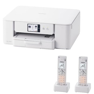ブラザー MFC-J742DWN A4インクジェット複合機 FAX 電話 子機2台 コピー プリント スキャン Wi-Fi 簡単設定