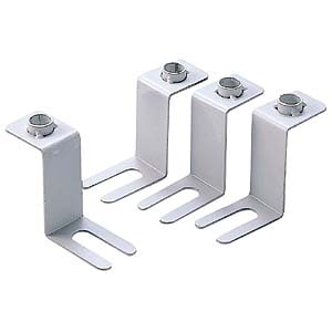 サンワサプライ 床固定金具（4個セット） RAC-QL1