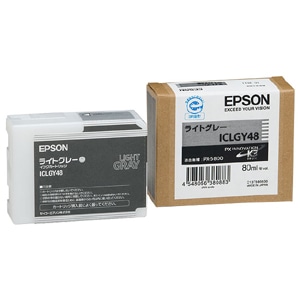 エプソン PX-P/K3インク 80ml ライトグレー ICLGY48