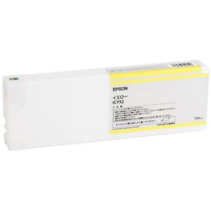 エプソン インクカートリッジ イエロー 700ml ICY52