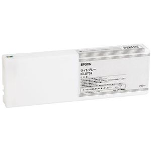エプソン インクカートリッジ ライトグレー 700ml ICLGY52