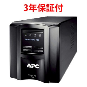 シュナイダーエレクトリック（APC） SMT750J3W 3年保証  無停電電源装置（UPS） Smart-UPS 750VA LCD 100V