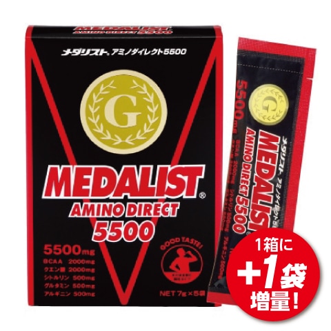 メダリスト ムエット 全5種 メダリスト アミノダイレクト 7g 5袋入