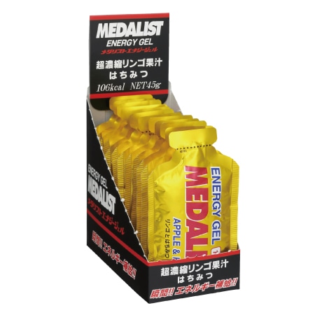 メダリスト エナジージェル APPLE & HONEY （リンゴとはちみつ） 【45g