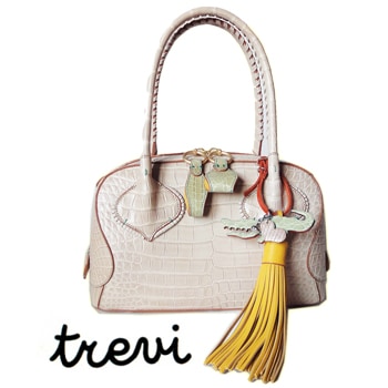 トレヴィ　ハンドバッグ　ベージュ