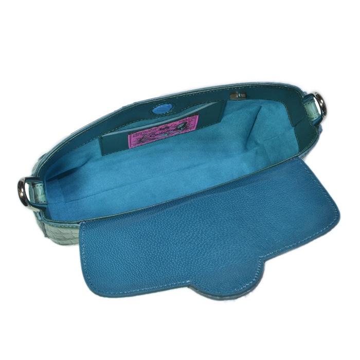 チビナイル　クロコダイル　3way チェーンショルダーバッグ　ロクリーチェ　グリーン