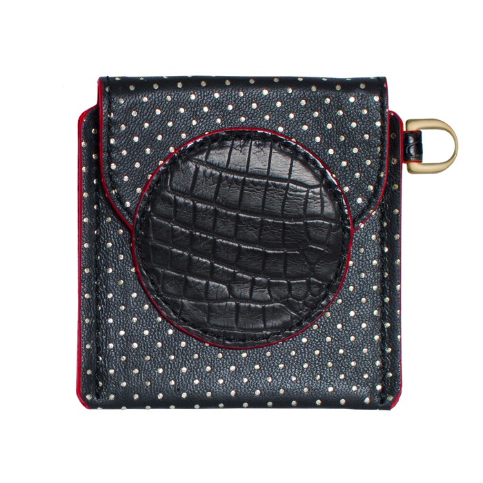 チビナイル　クロコダイル　ワチャーム　ダルマ　ブラック　ミニミニポーチ付き