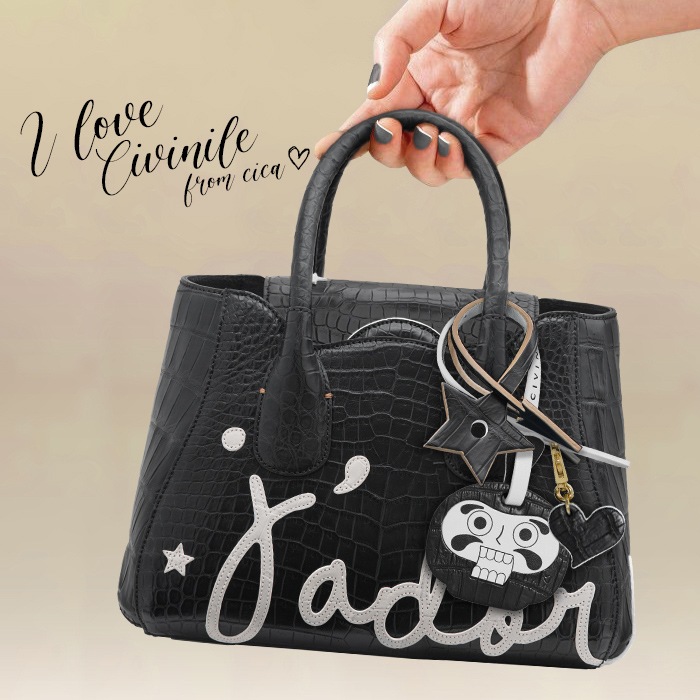 チビナイル　クロコダイル　ワチャーム　ダルマ　ブラック　ミニミニポーチ付き