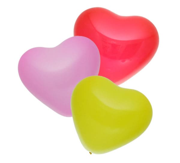 ハート風船 12インチ/10セット以上｜イベント販促の風船専門ドットコム