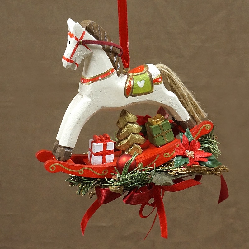 ザルツブルグのクリスマス飾り　木馬　RSP-HORSE