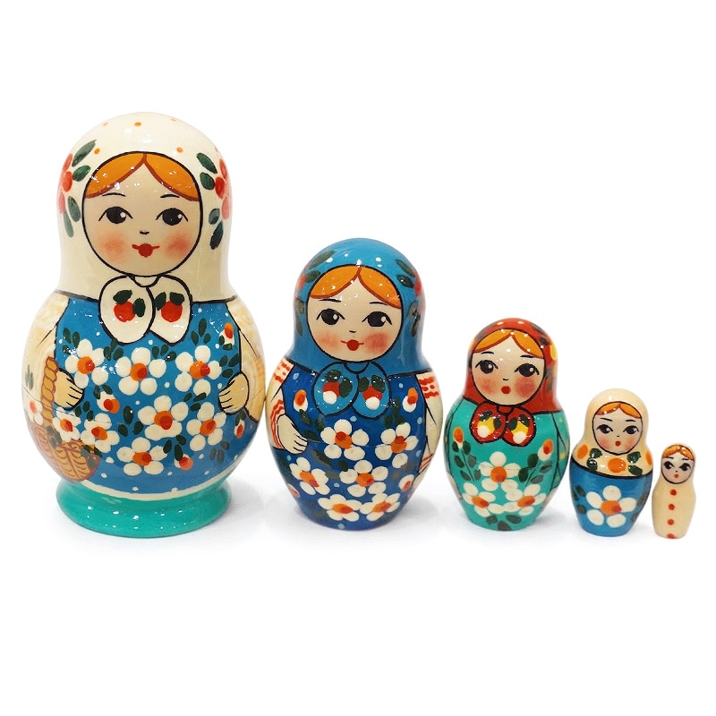 ロシア雑貨☆リンゴ型ミニ飾り皿appleオリガ作マトリョーシカ □ロシア雑貨,マトリョーシカ | 輸入雑貨～カランフィル（旧店名