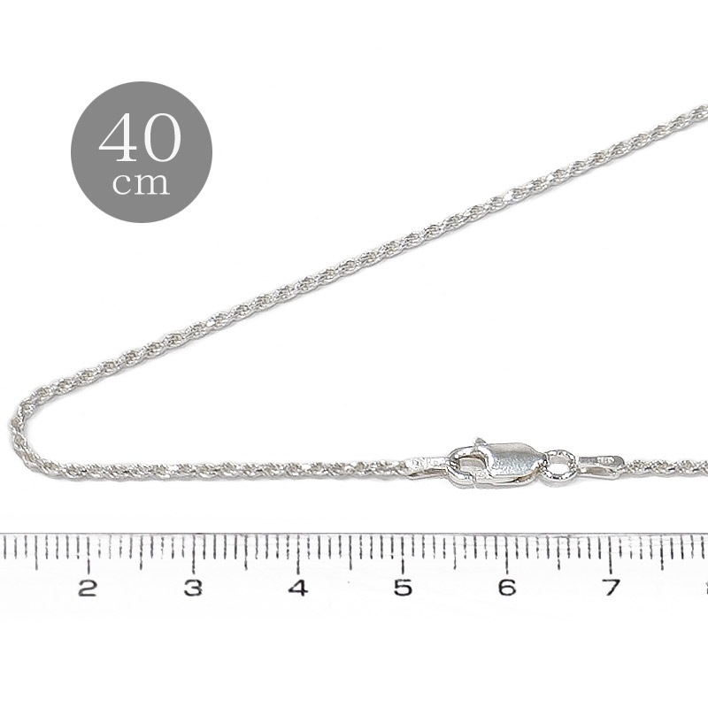 ロープチェーン（シルバー925）40cm SVC-RP-40 | アクセサリー,別売り 