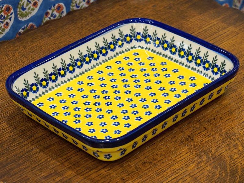 ポーランド陶器 ポーリッシュポタリー 「VENA」 プレート17cm