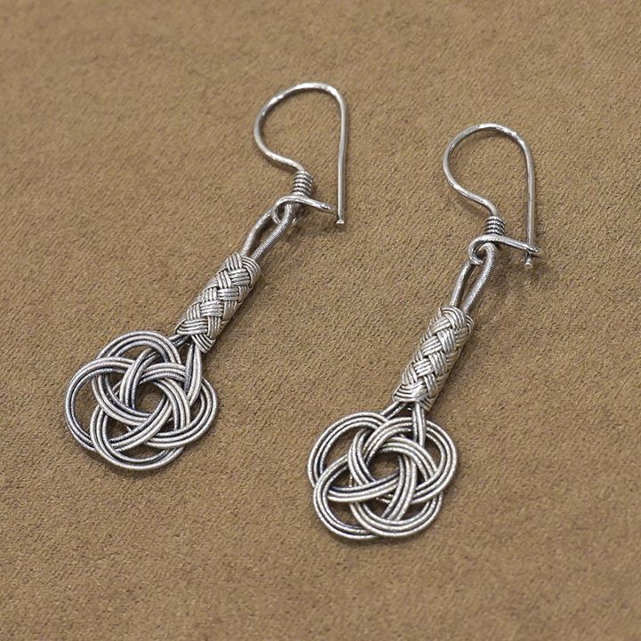 トルコ伝統の銀線細工　カザジェ　ピアス　SV-E-KZ-332