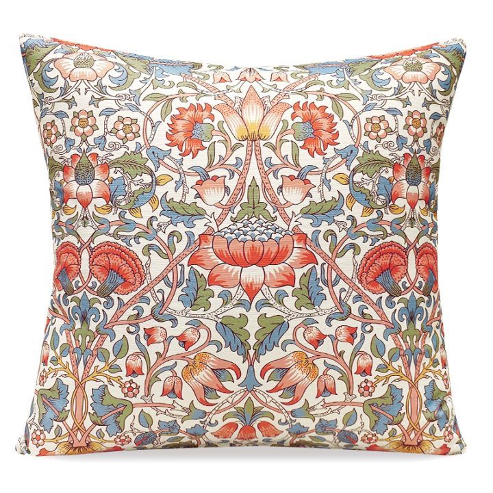 Morris Collection クッションカバー（45cm） ロウデン/ホワイト MCC-LDWT