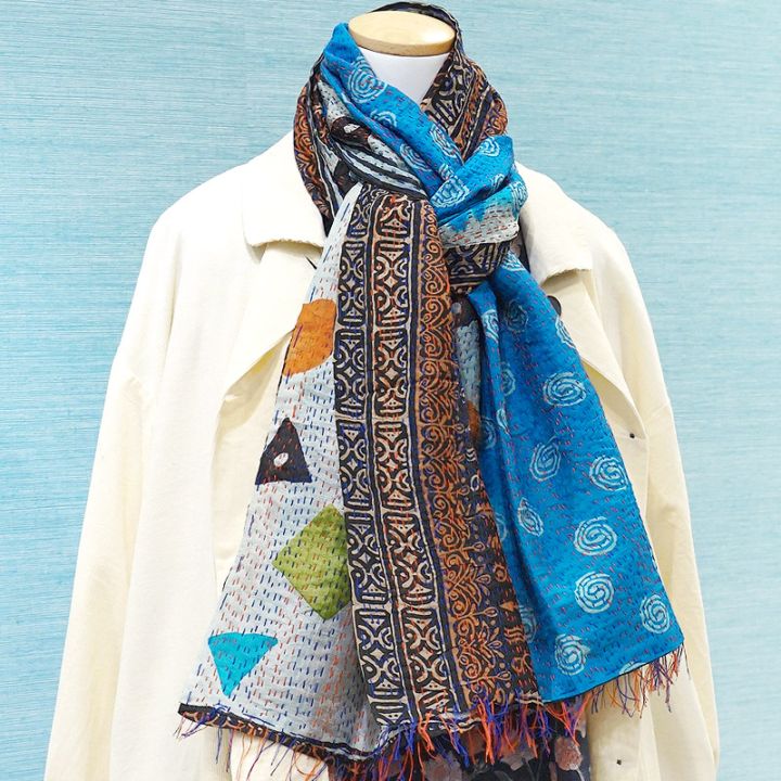 カンタキルト リバーシブルストール　KSCF-SILKS-008