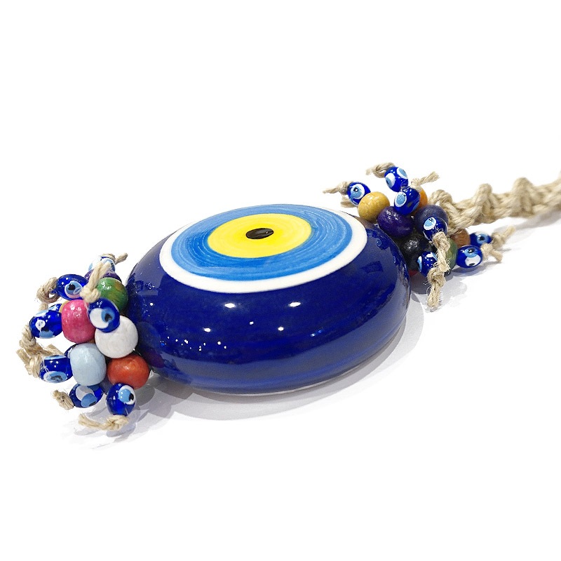 ナザールボンジュウオーナメント 陶器製/目玉直径6.5cm N-OCERAMIC-S