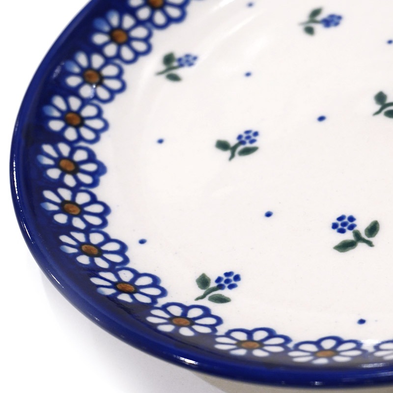 ポーランド陶器 ポーリッシュポタリー 「VENA」 プレート17cm V195