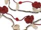 トゥーオヤ　ネックレス　OYA-NT-FWLF-RD　小花＆リーフ/レッド