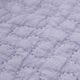韓国伝統のキルティング「イブル」マルチカバー 205×150cm前後 パープルグレー IBUL205-PGY