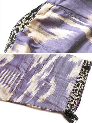 民族衣装　EC-020　ウズベク族 イカット ハラト（女性用コート）