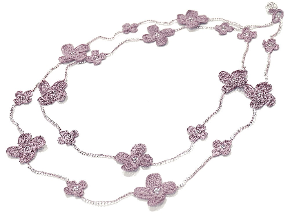 トゥーオヤ　ラリエット　OYA-LT-CROS-PP　クロス/モーブ