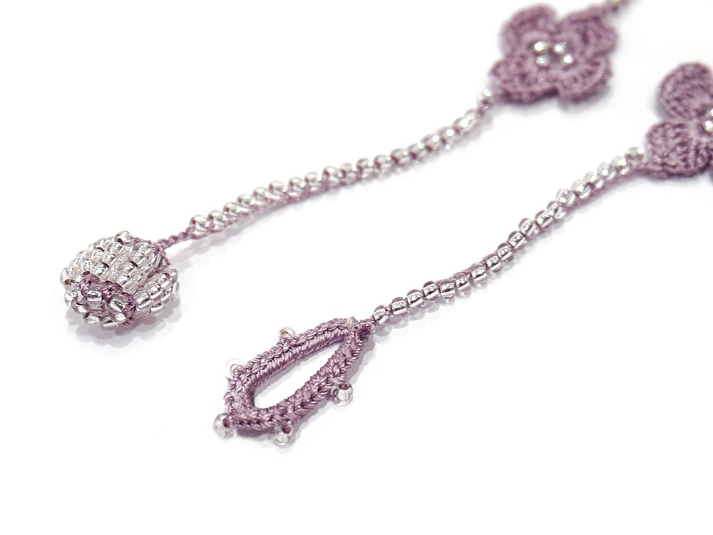 トゥーオヤ　ラリエット　OYA-LT-CROS-PP　クロス/モーブ