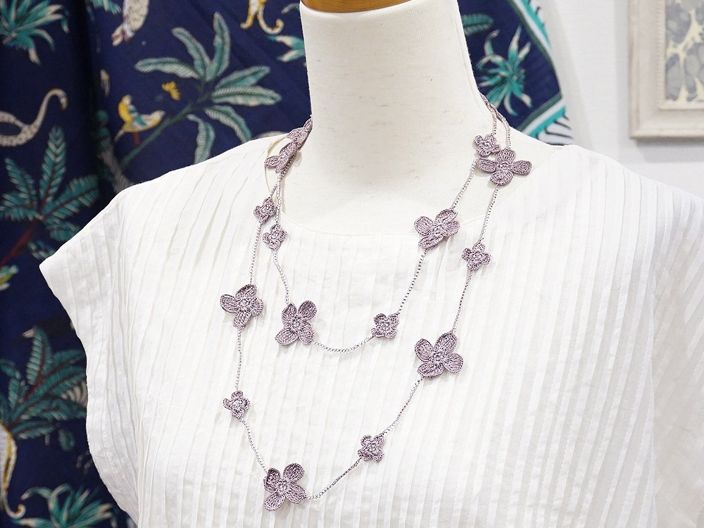 トゥーオヤ　ラリエット　OYA-LT-CROS-PP　クロス/モーブ