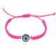 ナザールボンジュウきらきらブレスレット　コードブレス　N-BB590PK　ピンク