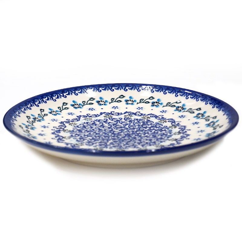 ポーランド陶器　ポーリッシュポタリー 「VENA」 プレート19cm　V132-C114