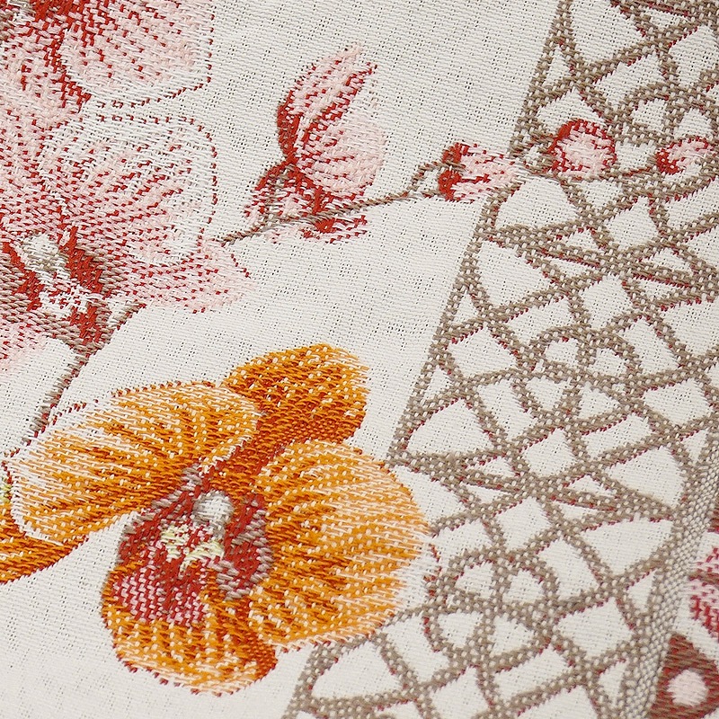 フランス製 ジャカード織 テーブルランナー ジャルダン FRN-JARDIN