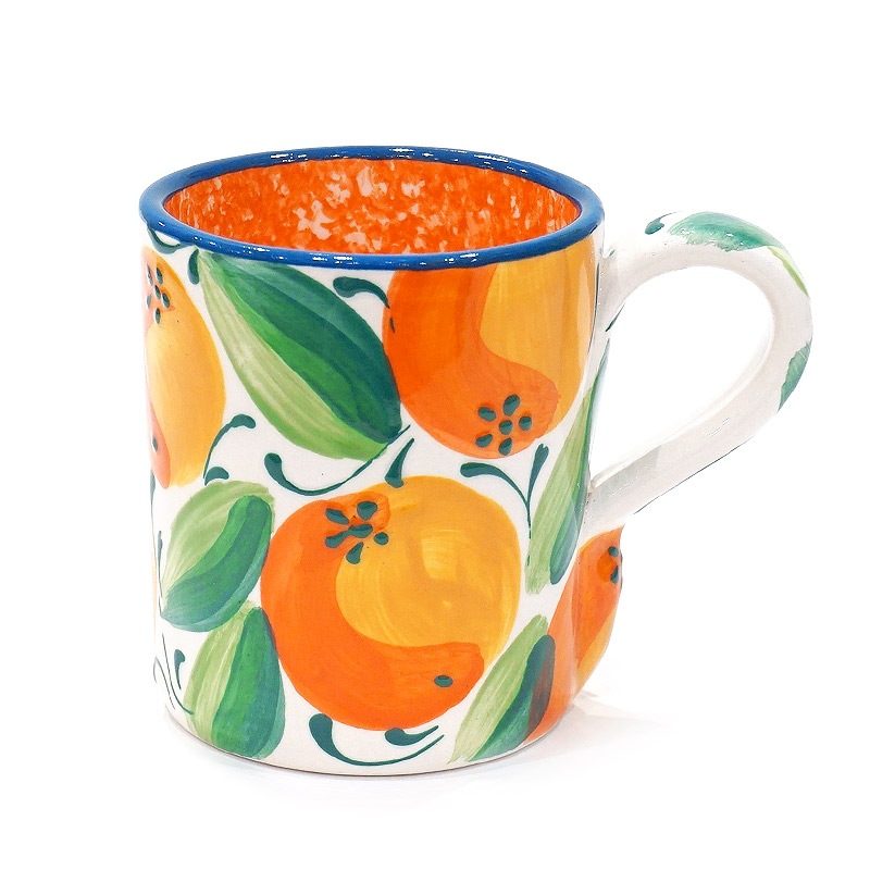 スペイン陶器　SPL-MG4608OR　ストレートマグ　オレンジ