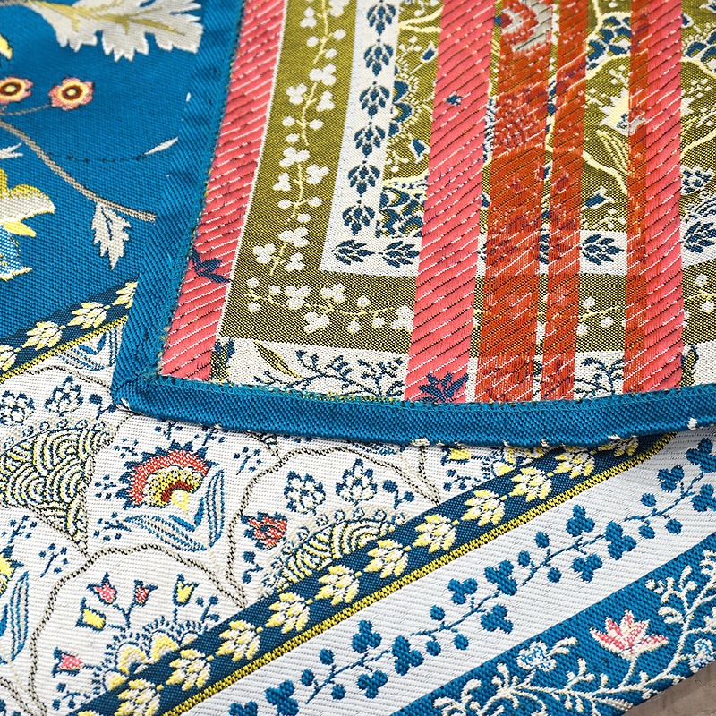 フランス製マルチカバー145x145cmサイズ◆FMC145-MNT-TL モンテスパン/ティール