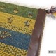 手織りギャッベ　GB40-444　座布団サイズ　約41×39cm