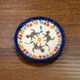 ポーランド陶器　ポーリッシュポタリー 「VENA」 プレート10cm　V372-U731　子猫柄
