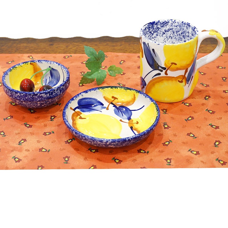 スペイン陶器 SPL-PL4611LM 深皿 小 レモン | キッチン&テーブルウェア