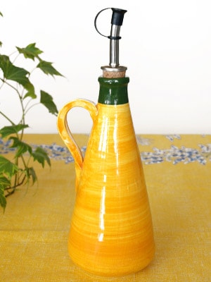 スペイン陶器 SP-2058OL オリーブオイル入れ（大） | キッチン