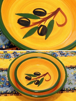 スペイン陶器 SP-32065OL 小皿 | キッチン&テーブルウェア,プレート