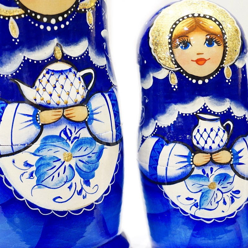 ロシア　サンクトペテルブルグ　マトリョーシカ（5P）　MAT-185