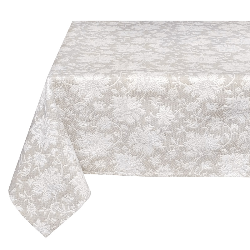 フランス製 ジャカード織マルチカバー 260x180cmサイズ　FMC260-ORT-BG　オリエント/ベージュ