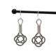 トルコ伝統の銀線細工　カザジェ　ピアス　SV-E-KZ-BW1
