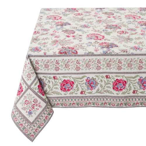 フランス製マルチカバー260x145cmサイズ◆FMC260-GRN-PK ガランス/ピンク