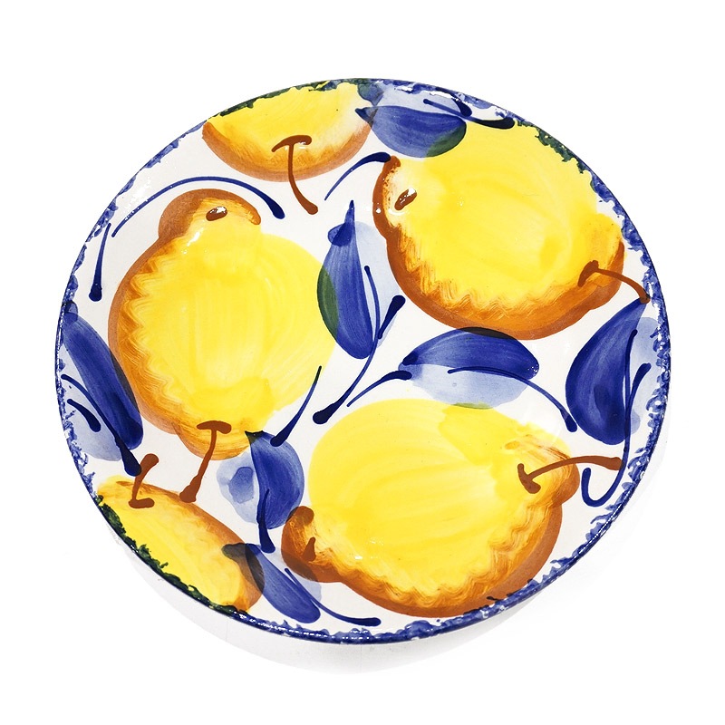 スペイン陶器　SPL-PL4606LM　プレート 16cm　レモン