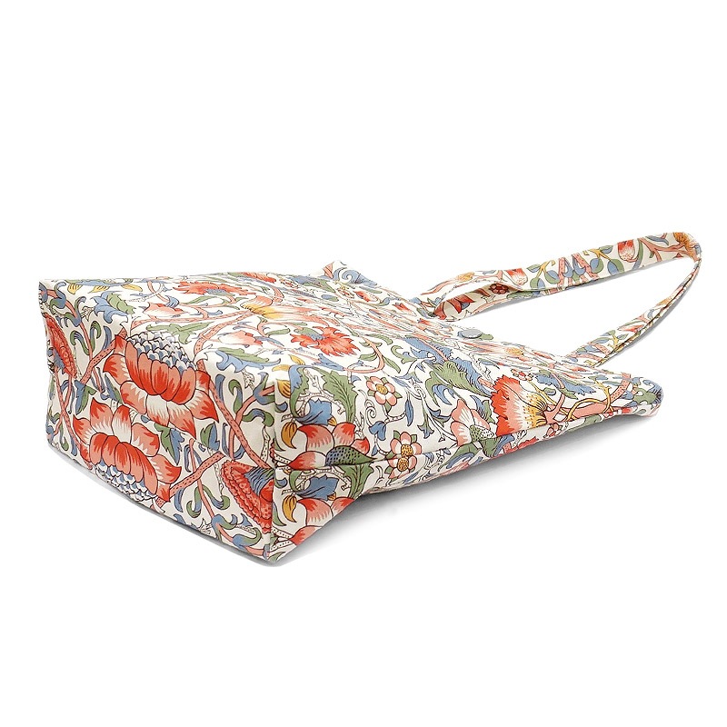 Morris Collection ロウデン トートバッグ 縦長Lサイズ/ホワイト　MB-TT-L-LDWT