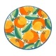 スペイン陶器　SPL-PL4606OR　プレート 16cm　オレンジ